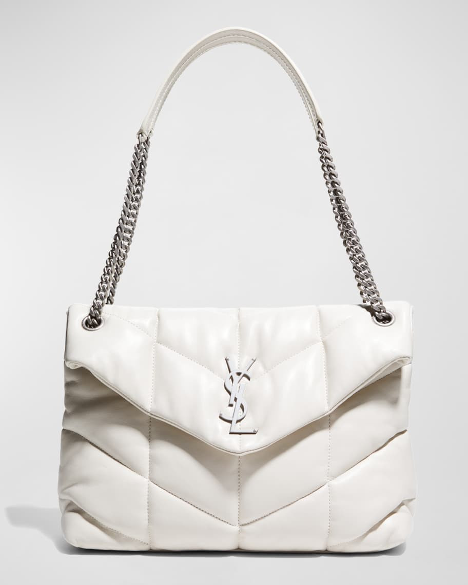 Saint Laurent Loulou Medium YSL Flap Shoulder Bag | Neiman Marcus