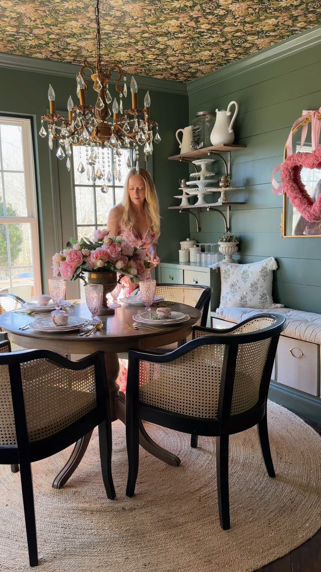 This is your sign to keep the Valentine’s or Galentine’s table simple and just do one thing really well. Rose napkin tutorial coming soon! 


#LTKHome