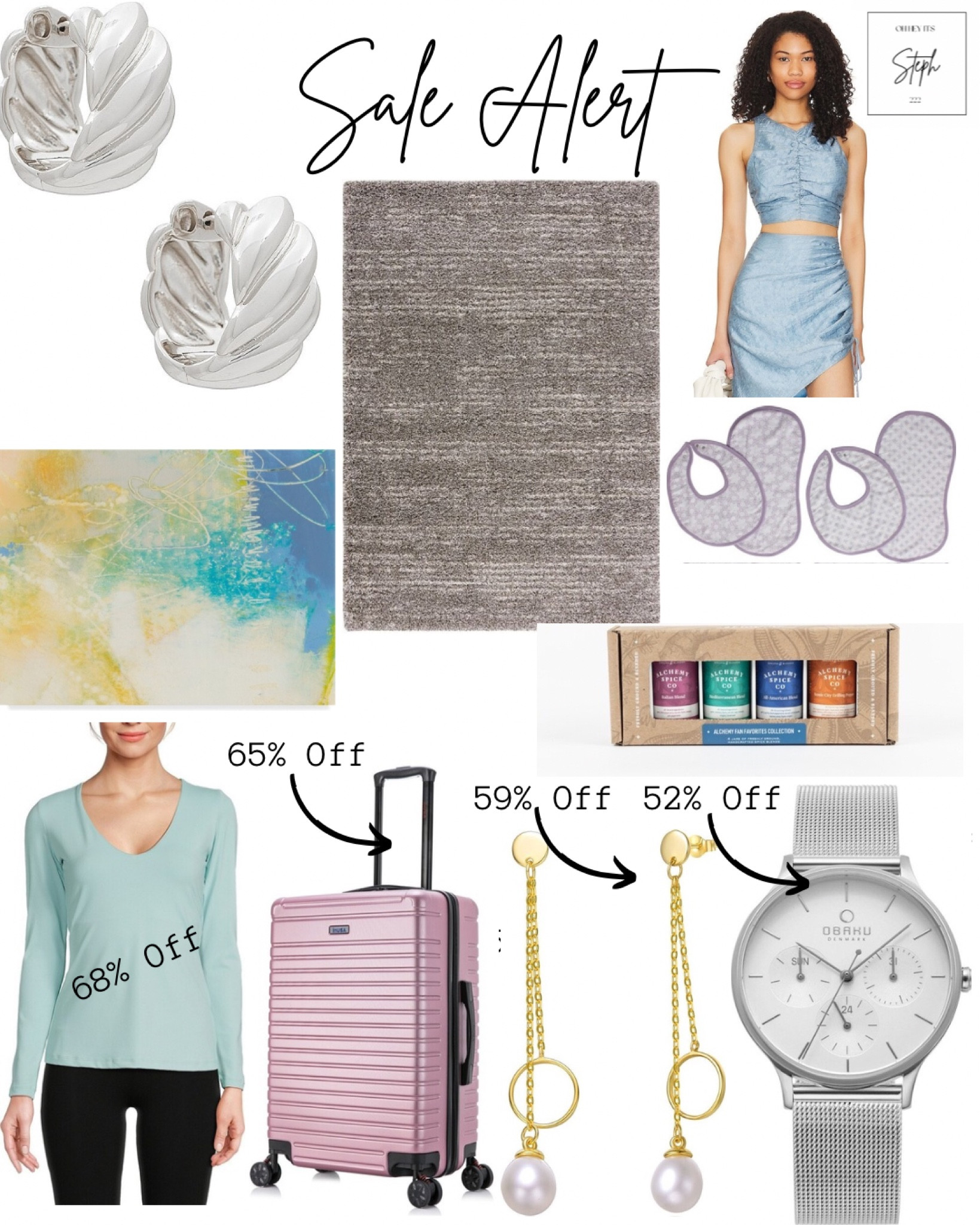 Sale alert best sales of the week 


Shag rug, target, Bibs & Burp Cloths , hoop earrings, revolve, spice gift set, Macys, blue top, canvas art, watch, gilt, Pearl Dangle Earrings, rue la la, hardside luggage

#LTKhome #LTKsalealert #LTKfindsunder100