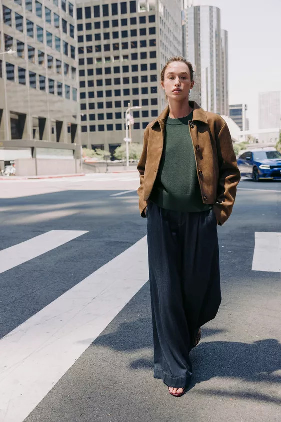 FAUX SUEDE JACKET | Zara US