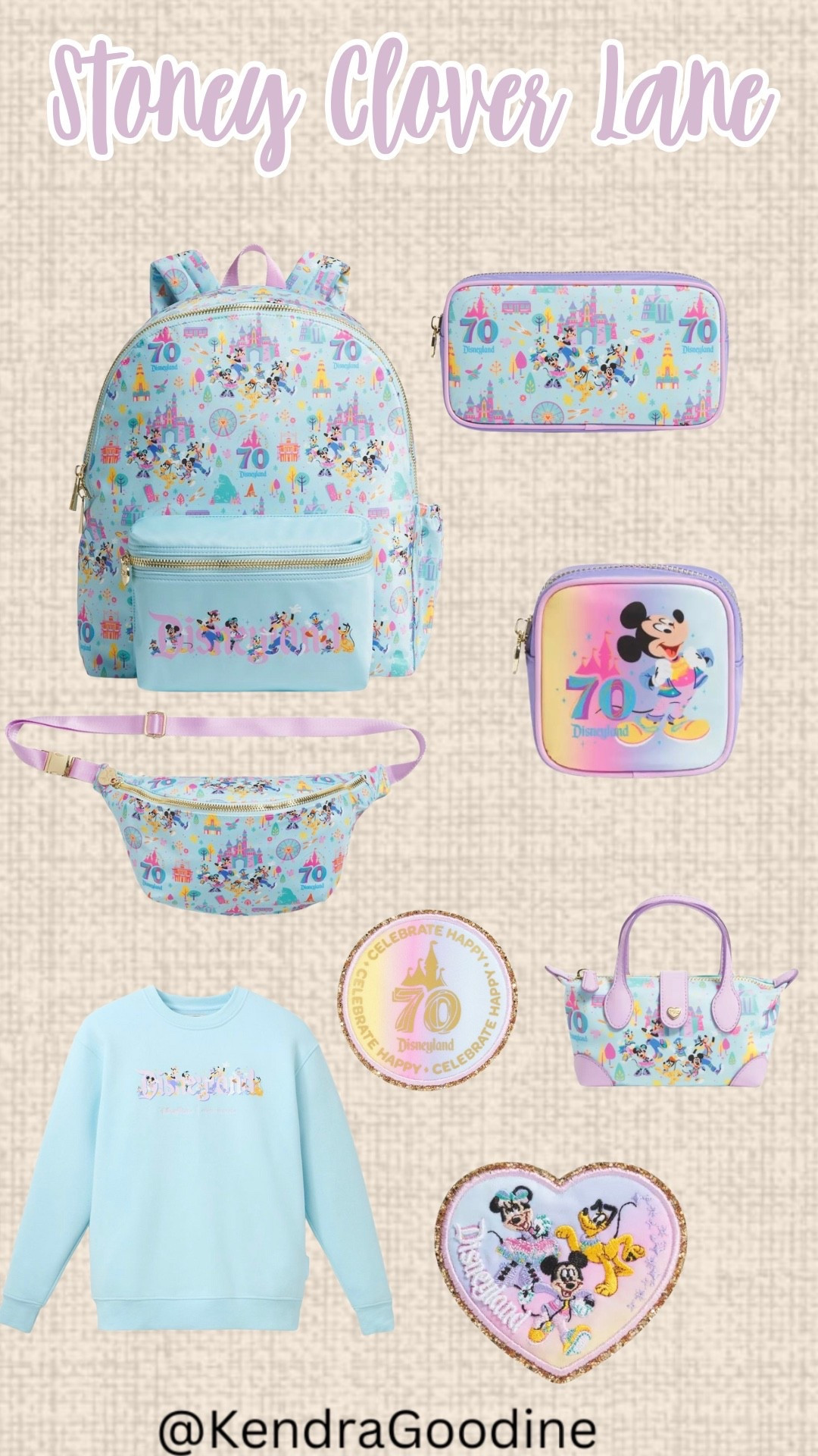Stoney Clover Lane x Disneyland 70th Anniversary 

#LTKTravel #LTKKids