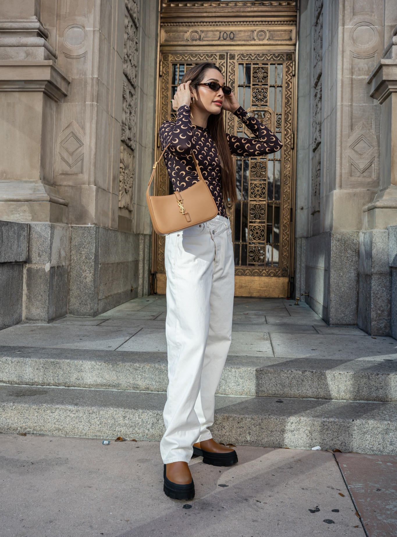Winter Streetstyle look | Minimal outfit with Agolde Jeans & YSL Bag

#LTKstyletip #LTKitbag #LTKfit