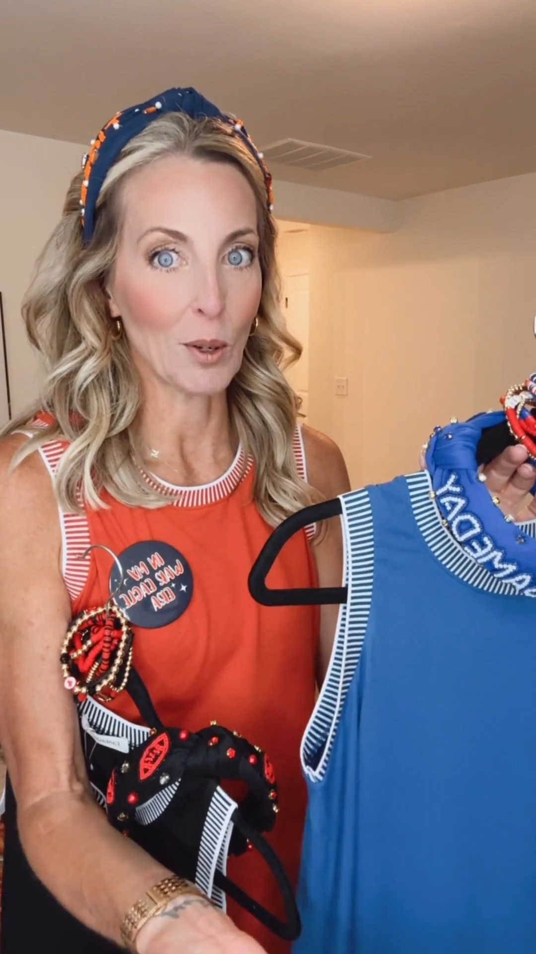 Walmart makes game day easy when the main part (dress) is only $13.  I picked three colors and three colleges and added some Amazon accessories just in time for tailgate. We all know we take tailgating seriously in the south. This dress will be perfect for when the temperature is hotter than the face of the Sun  #LTKStyleTip