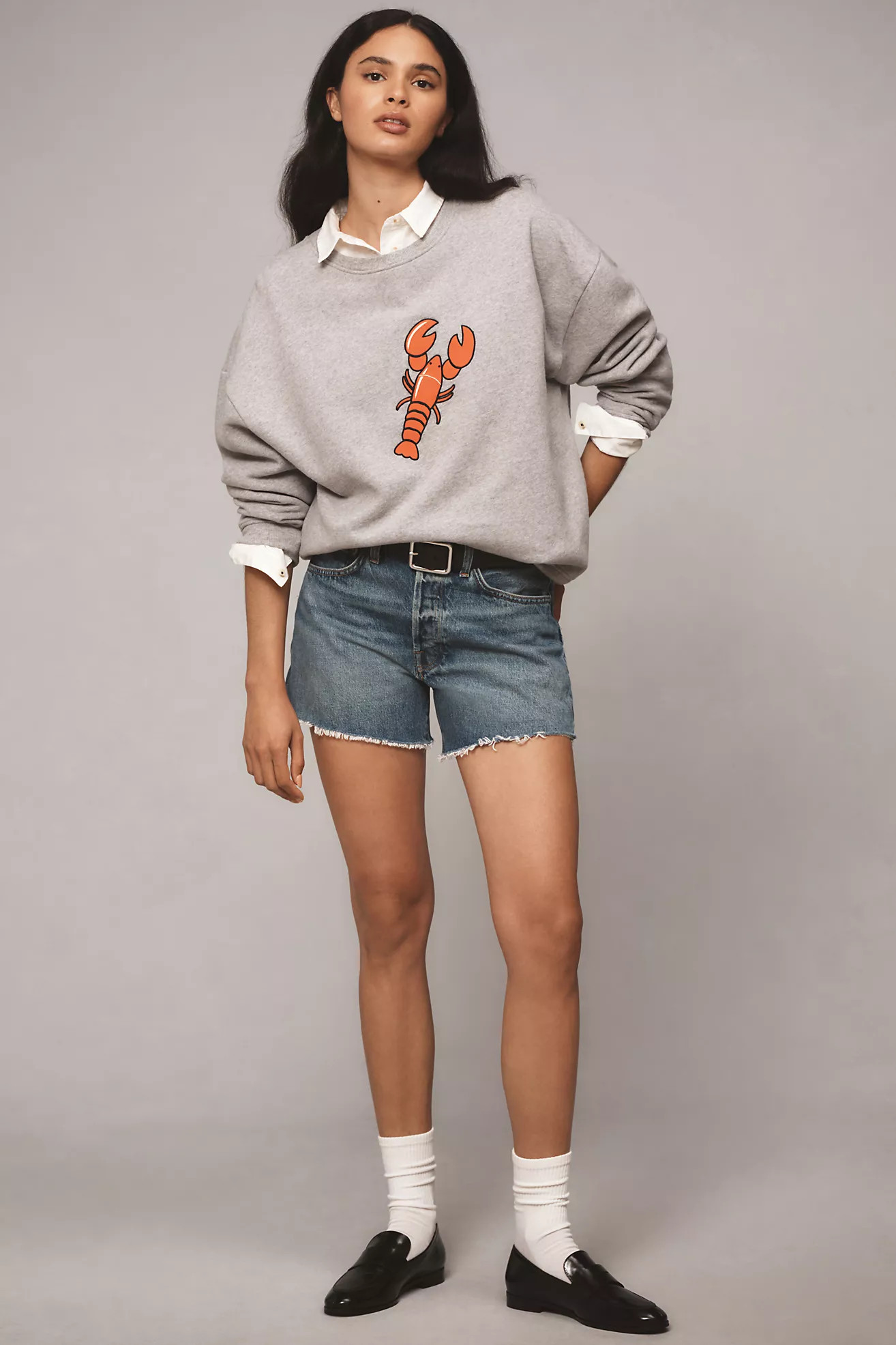 KULE The Oversized Lobster Sweatshirt | Anthropologie (US)