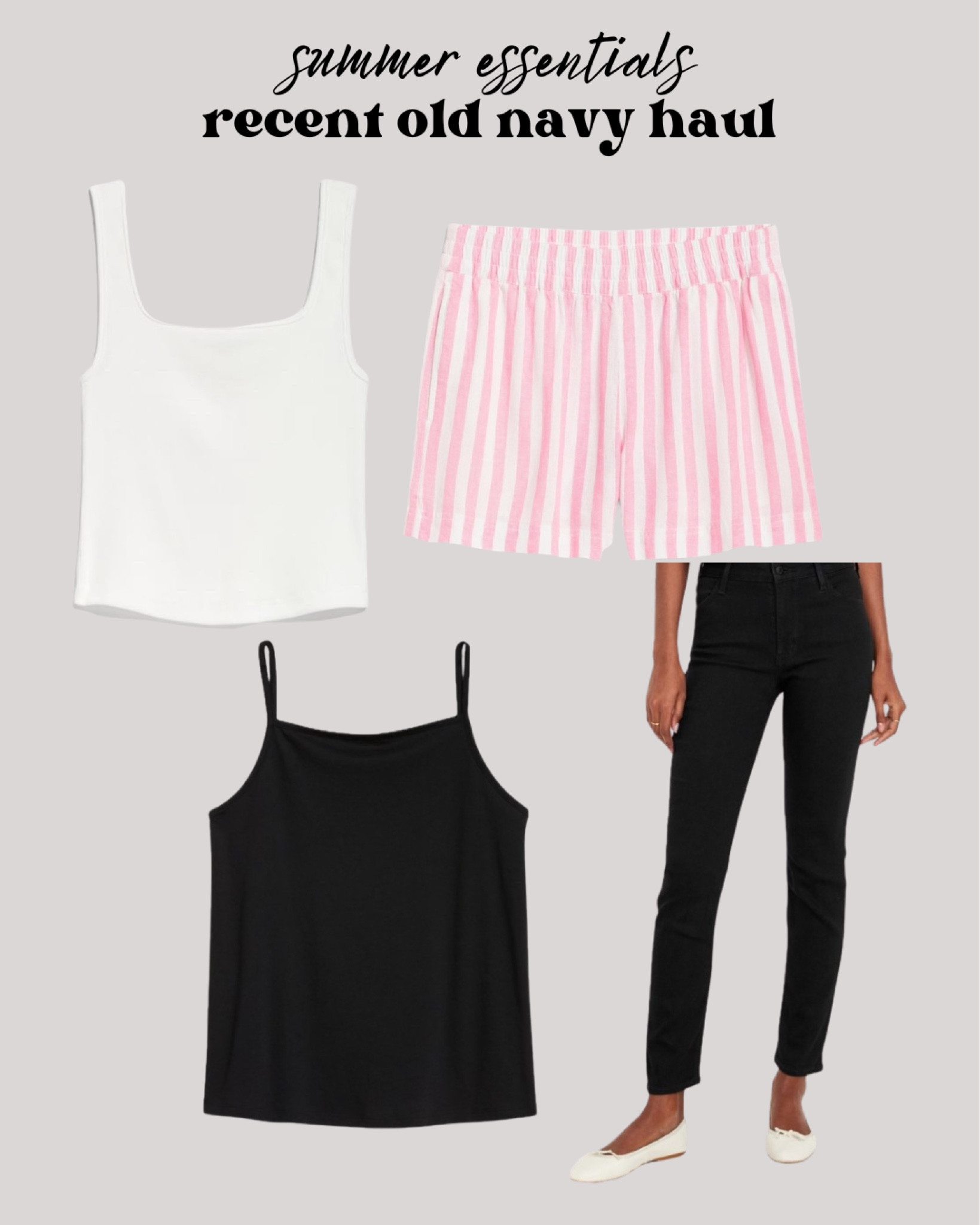 recent old navy haul!! so many cute basics for summerr