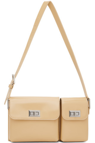 BY FAR - Beige Baby Billy Bag | SSENSE