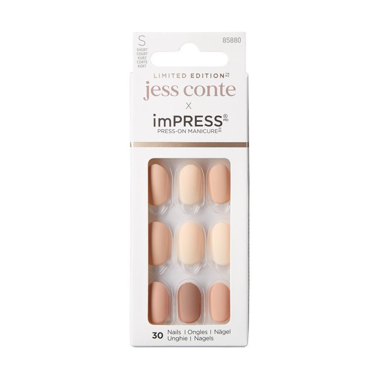 imPRESS KISS Limited Edition Jess Conte X Press-on Manicure - Jessie | Walmart (US)