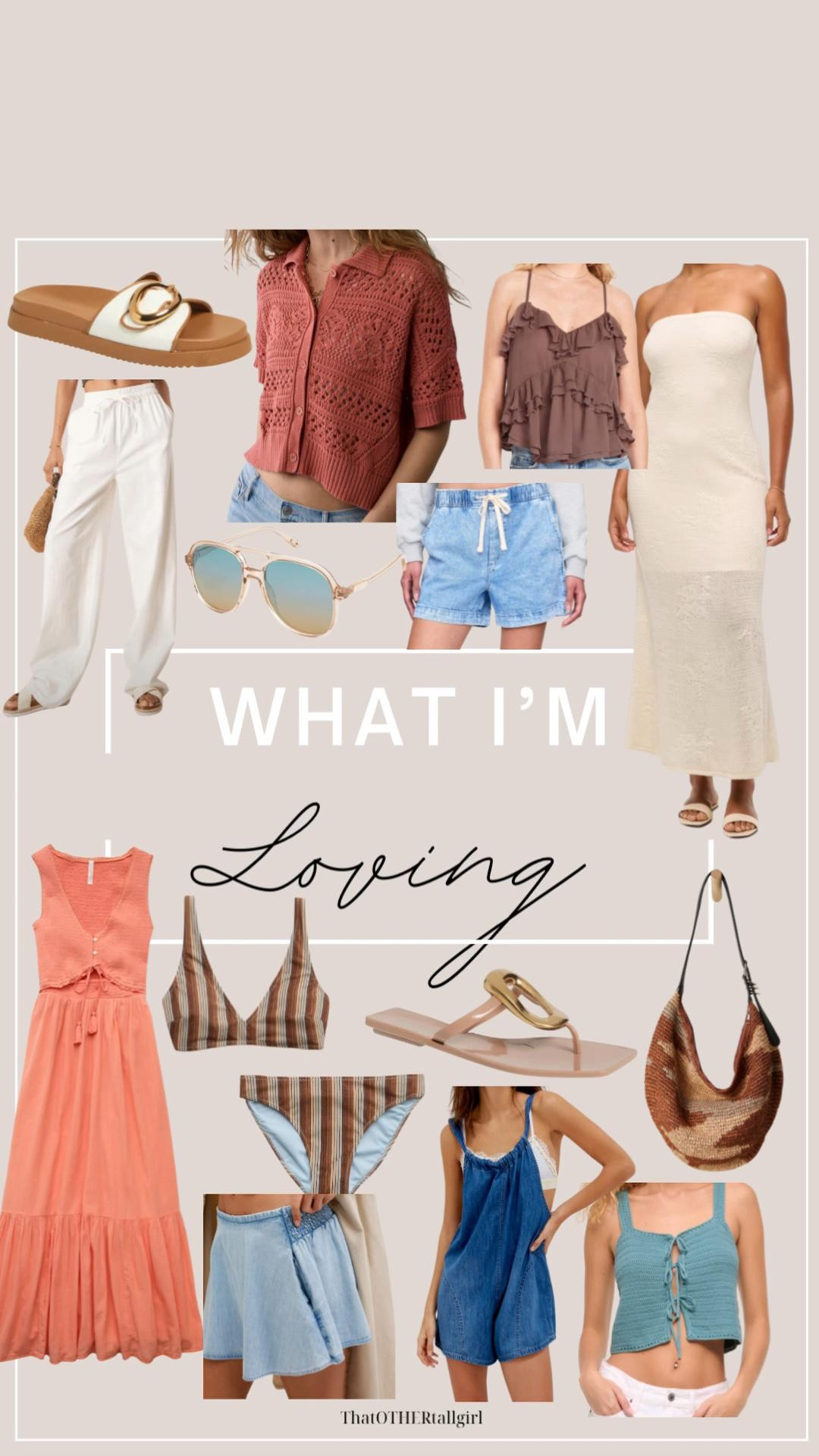 What I’m loving for spring/ summer 
Tall mom finds 

#LTKMidsize #LTKOver40