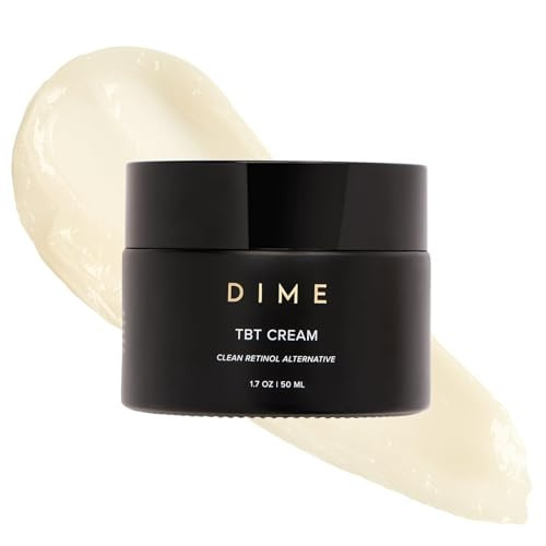 DIME Beauty TBT Cream - Anti-Wrinkle Night Cream with Bakuchiol Retinol Alternative for Fine Lines, Firming and Smoothing Face Moisturizer, Vegan, Cruelty-Free, 1.7 oz / 50 ml | Amazon (US)