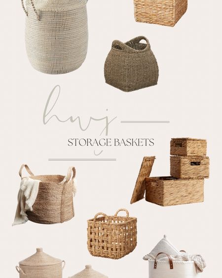 Some beautiful baskets for storage! 

#LTKhome #LTKfamily