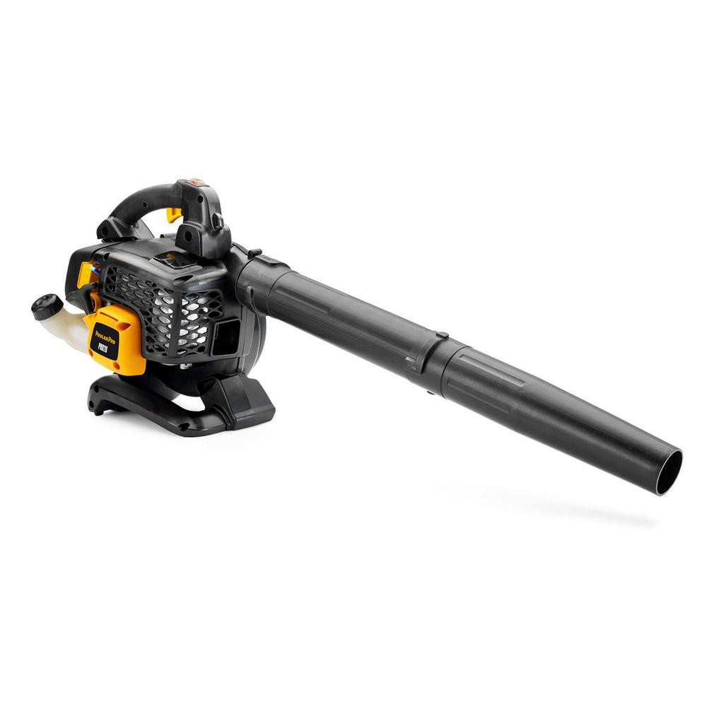 Poulan Pro PRB26 200 MPH 470 CFM 26cc Gas Handheld Leaf Blower | The Home Depot