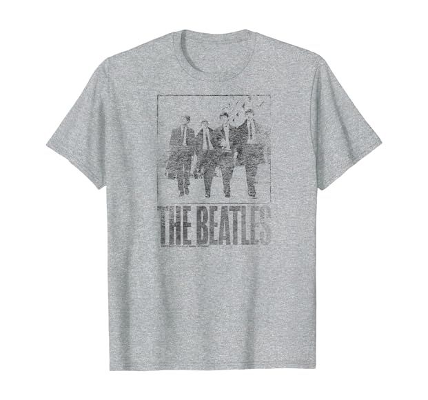 The Beatles Vintage Portrait Short Sleeve T-Shirt | Amazon (US)