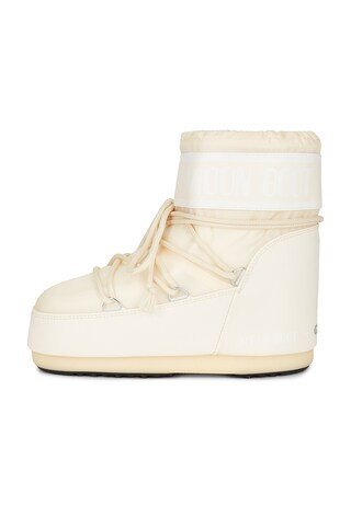 Icon Low Nylon Boot in Cream | Revolve Clothing (Global)
