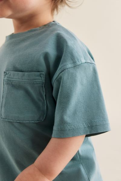 Washed-look T-shirt - Turquoise - Kids | H&M US | H&M (US + CA)