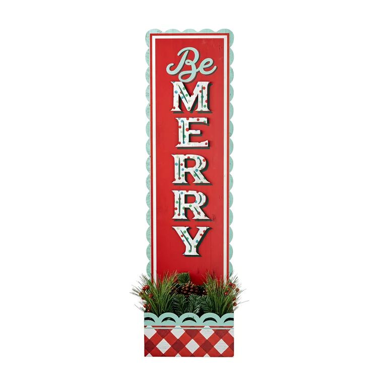 The Pioneer Woman Porch Sign, Be Merry | Walmart (US)