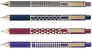 Amazon.com: TUL Metallic Retractable Gel Pens, Medium Point, 0.8 mm, Assorted Design Barrel Color... | Amazon (US)