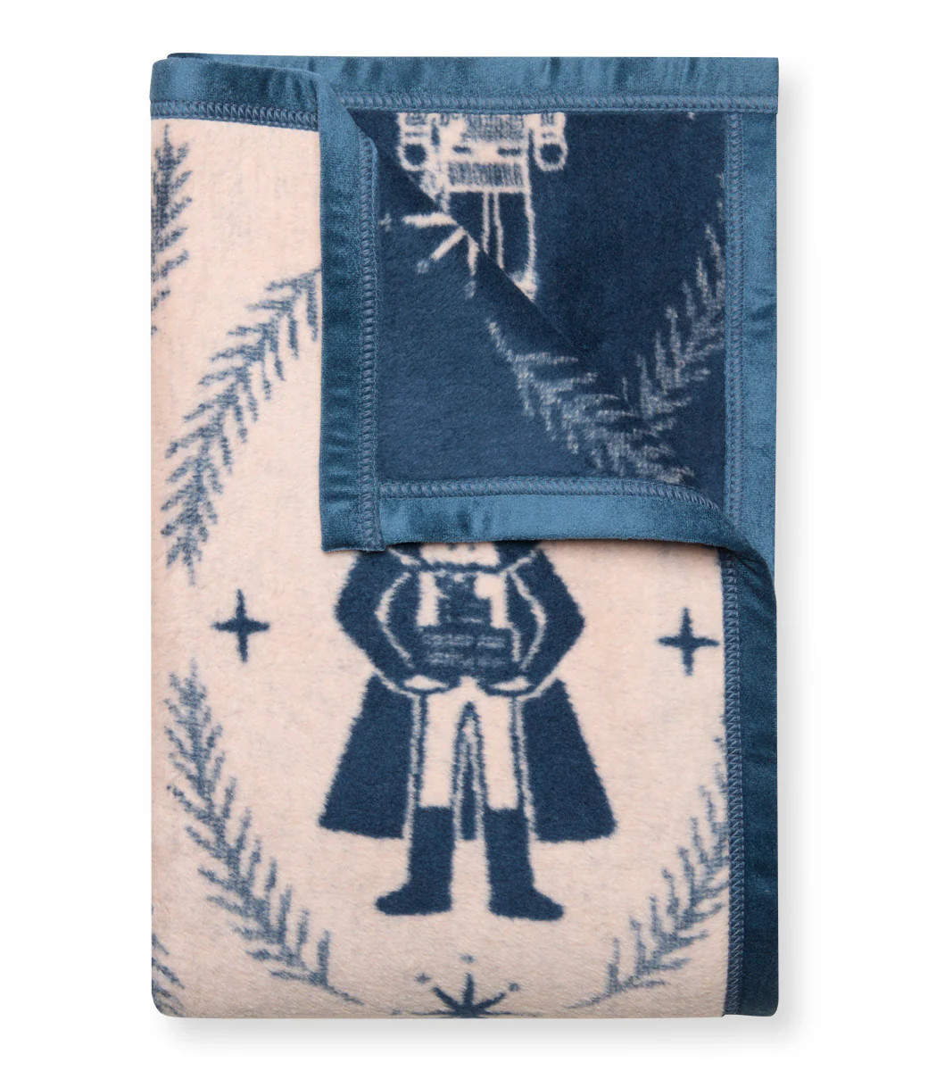 Nutcracker Toddler Blanket Midi Throw Blanket | ChappyWrap | ChappyWrap