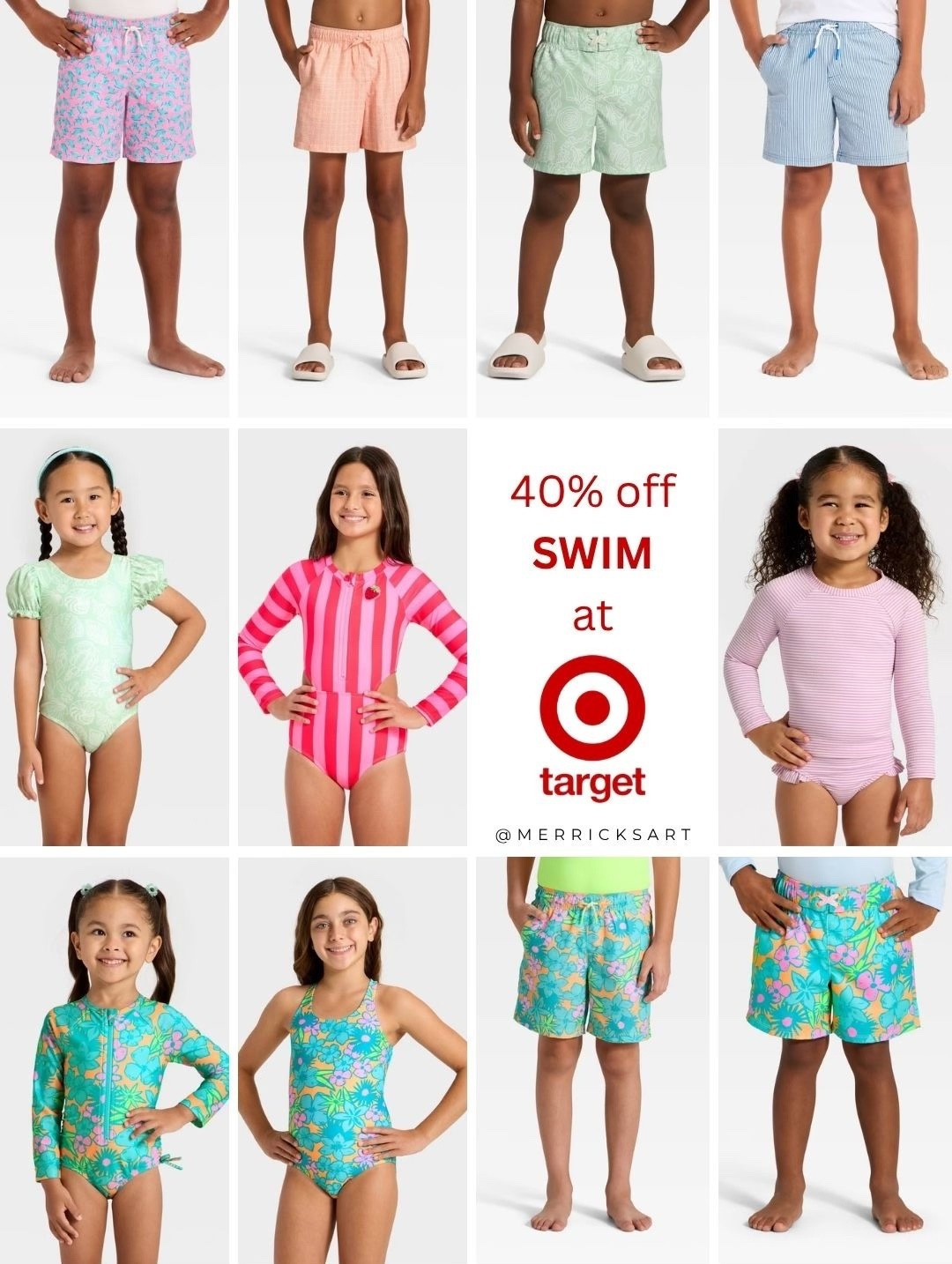 40% off kids swim today at @Target 👏🌊

#LTKSaleAlert #LTKSwim
