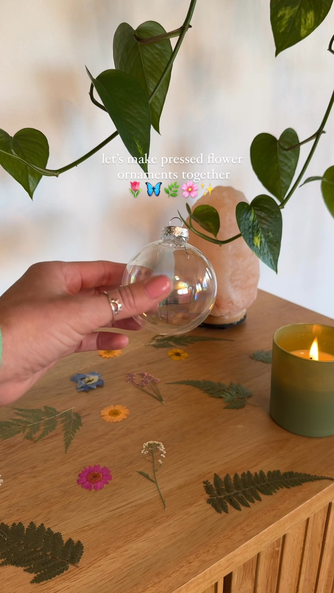 Boho pressed flower ornaments 🌸

Holiday crafts | diy ornaments | pressed flower crafts 

#LTKHoliday