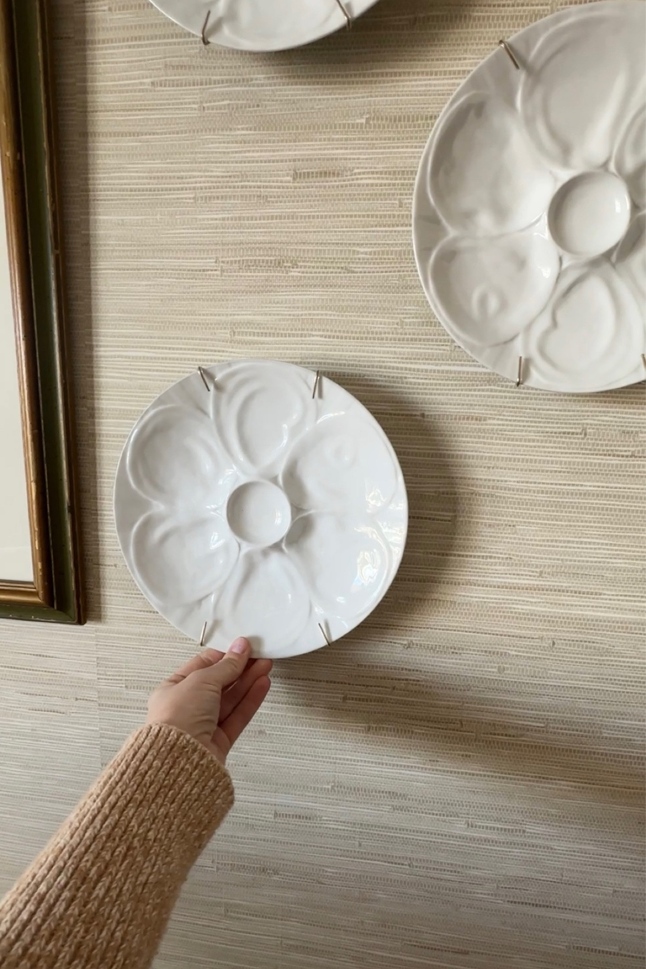 These are the most affordable oyster plates you will find and they are the perfect addition to existing wall art or a plate wall 🦪 

#LTKhome #LTKsalealert #LTKstyletip