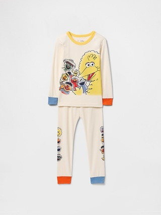Baby & Toddler  Sesame Street Organic Brushed Cotton PJ Set | Gap (CA)