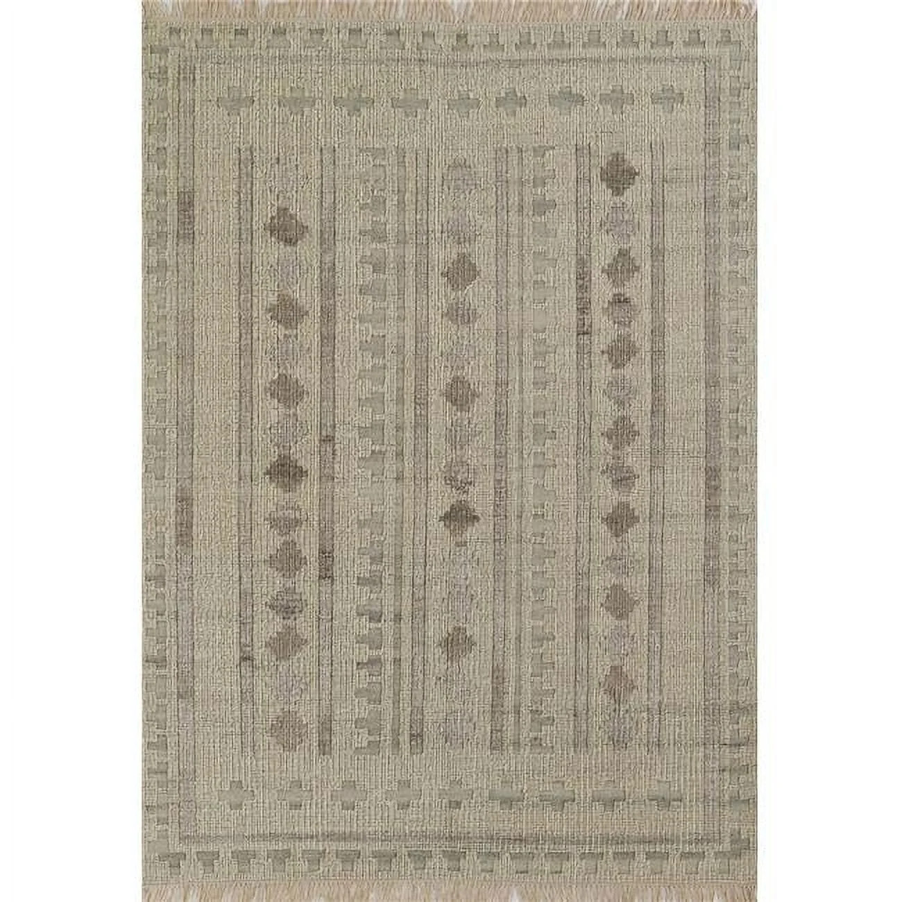 5 x 8 ft. Bristol Hand Woven Traditional Rectangle Area Rug, Ivory | Walmart (US)