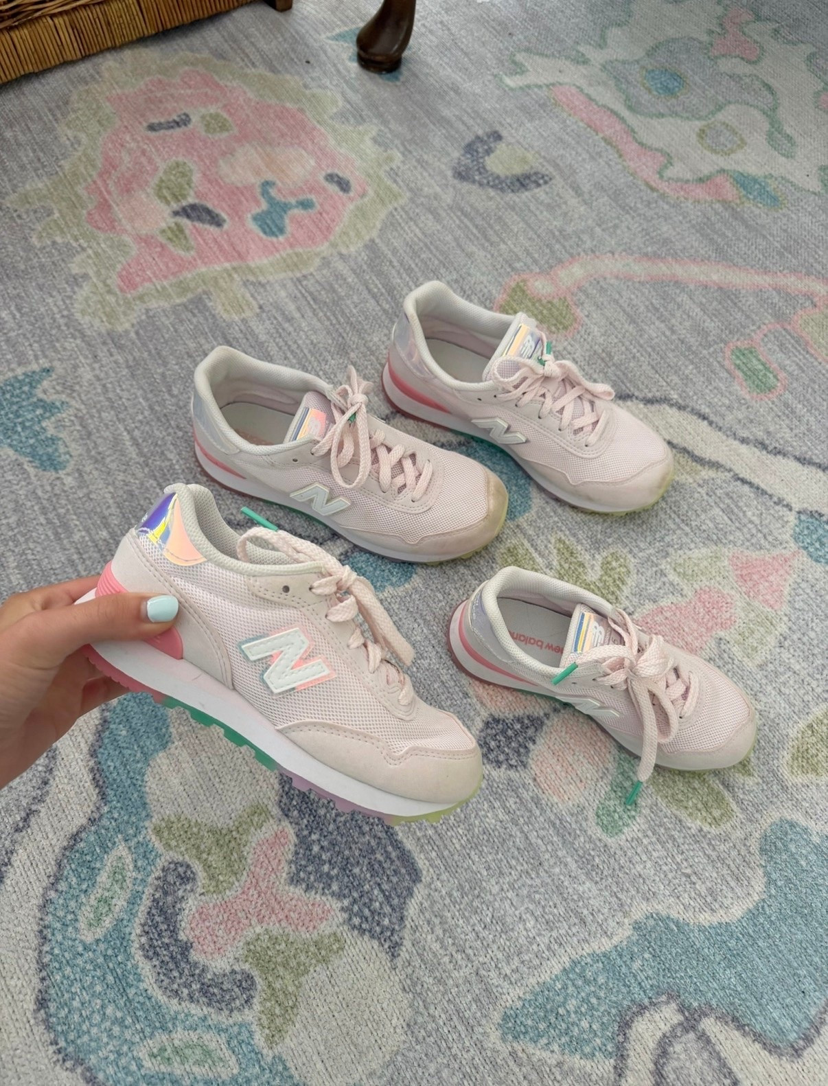 These pastel sneakers add the cutest pop of color to any casual outfit. They’re lightweight, comfortable, and easy to wear with everything from activewear to your favorite jeans. A fun everyday shoe you’ll find yourself reaching for all season.

#LTKgrwm #LTKmomlife #LTKootd