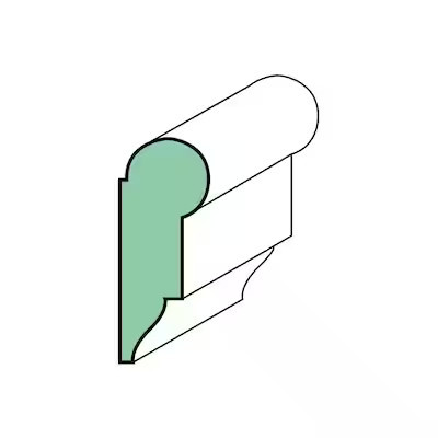 ReliaBilt 1-3/4-in x 8-ft Pine Unfinished Picture Moulding | Lowe's