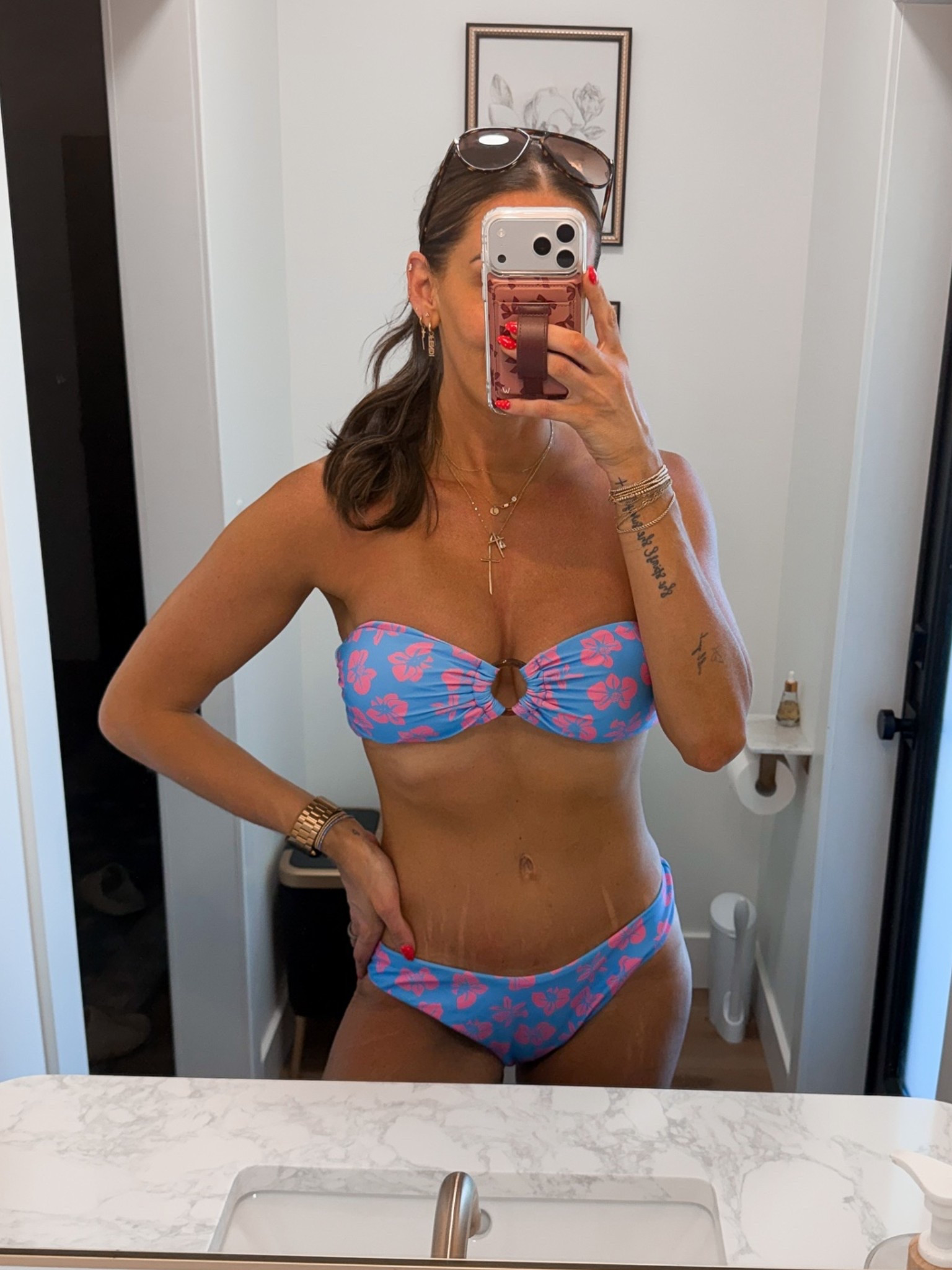 The cutest two piece! I did a medium!

#LTKSeasonal #LTKSaleAlert #LTKSwim