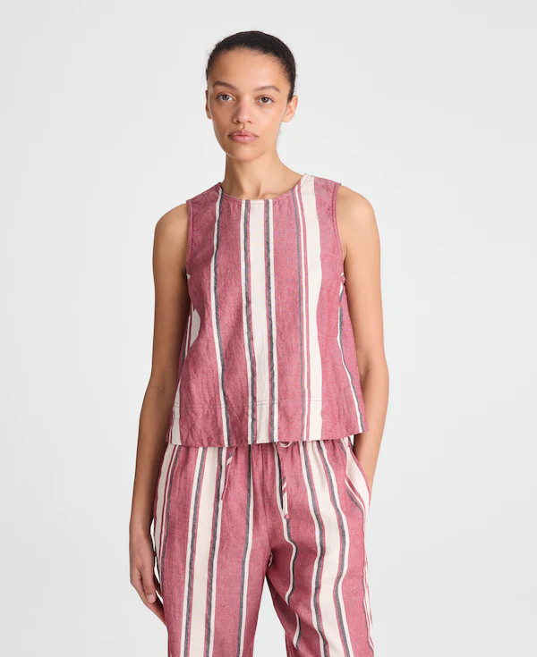 Shell Top in 100% Linen | Madewell