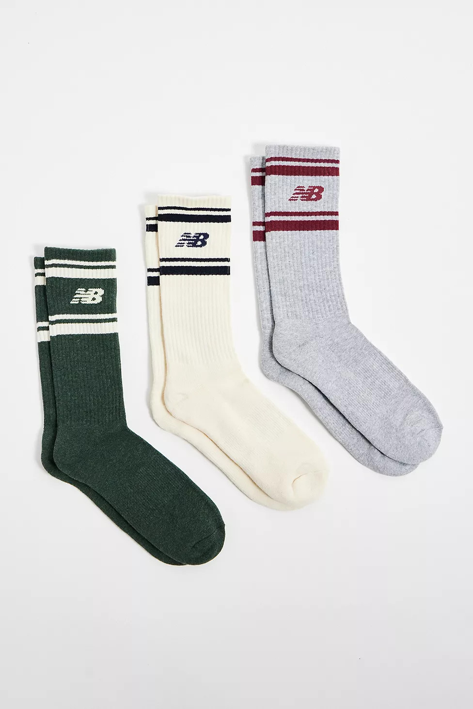 New Balance Multi Hoop Socks 3-Pack | Urban Outfitters UK