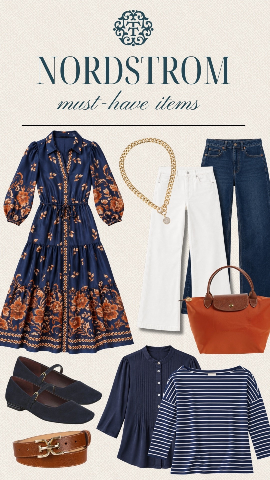 Nordstrom must haves for fall, with pretty florals, classic denim, stripes and rich navy tones. I’m loving these pieces for building versatile outfits you can wear all season long. So many good finds to mix and match!

#LTKSeasonal #LTKOver40 #LTKMidsize