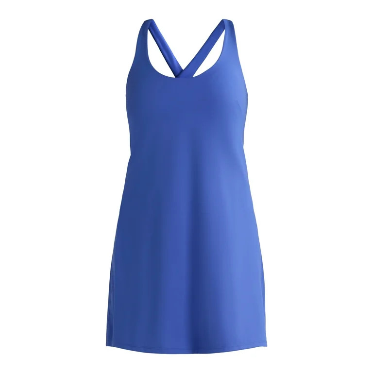 Avia Women's Butter Core Active Dress with Built-in Bra, Sizes XS-XXXL - Walmart.com | Walmart (US)