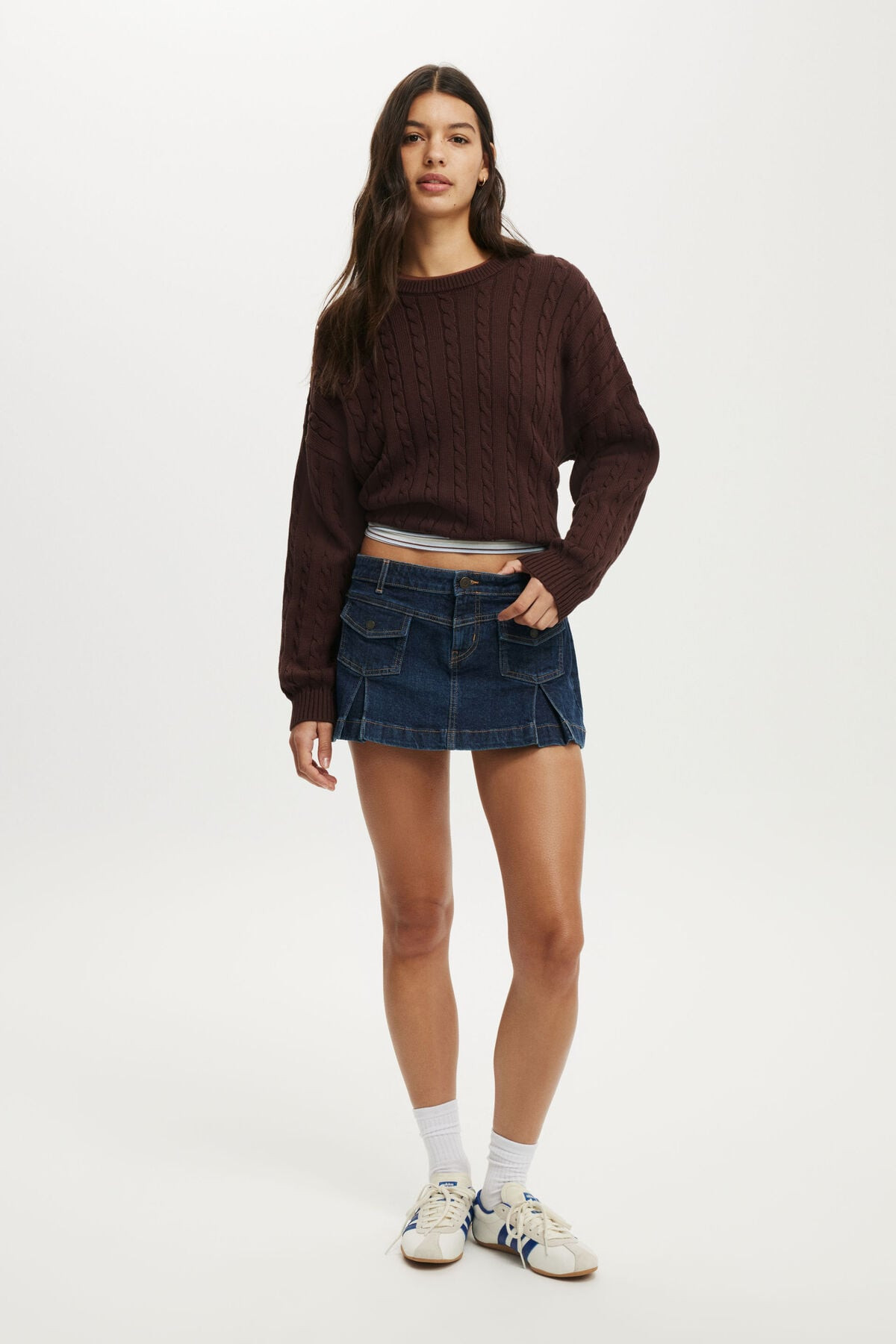 Cotton Crew Neck Sweater | Cotton On (US)