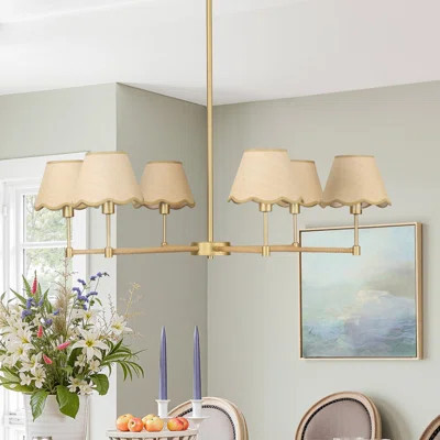 Hannah-Jayne 6 - Light Dimmable Classic / Traditional Chandelier | Wayfair North America