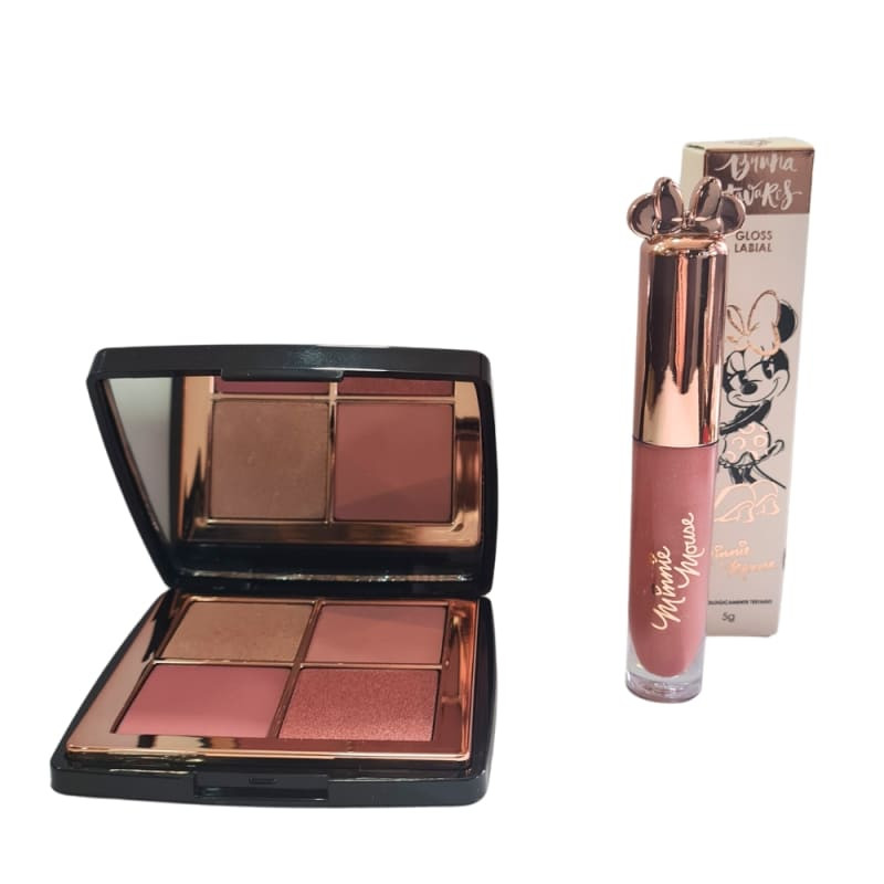 Kit Bruna Tavares Minnie Paleta Blush + Gloss Movie Star | Beleza Na Web (BR)