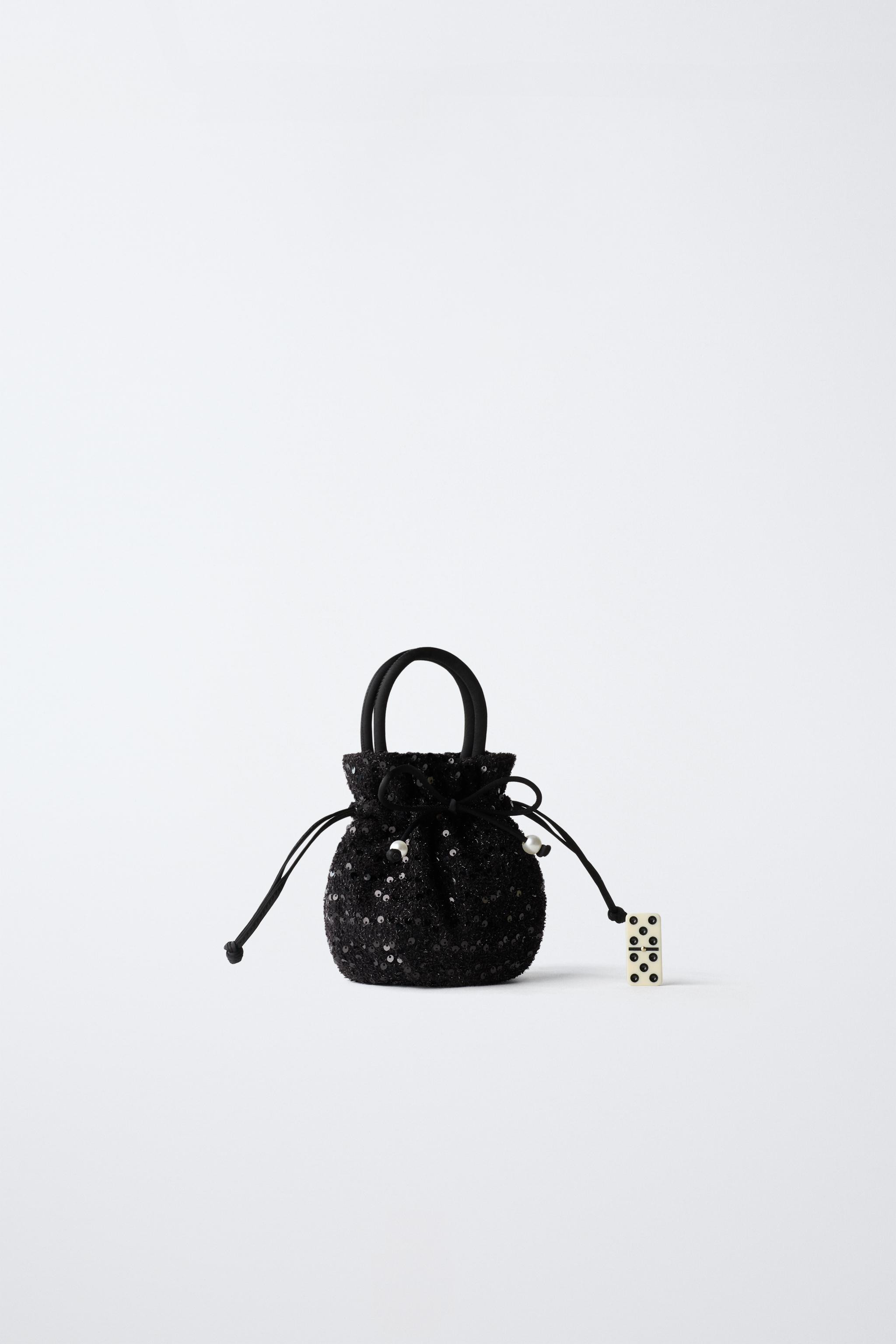 SEQUIN BOW CROSSBODY BAG | Zara US