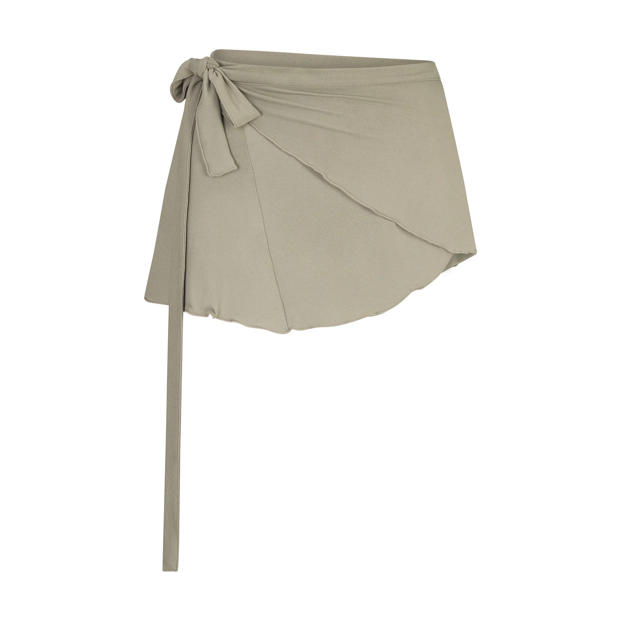 NikeSKIMS STRETCH KNIT WRAP SKIRT | DUNE | SKIMS | SKIMS (US)