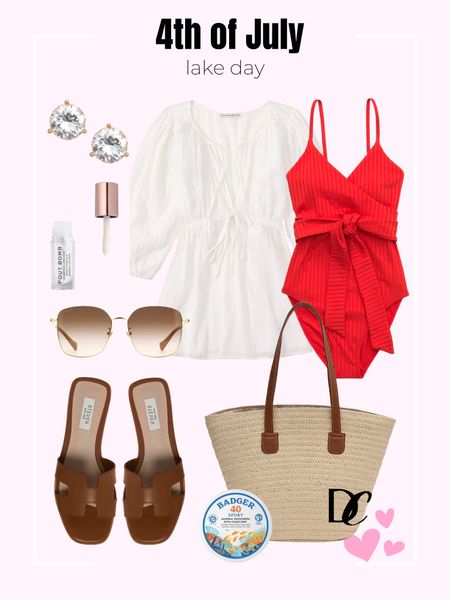 Fourth of July lake day fit 🇺🇸 #outfitidea #lakedayoutfit #lakeday #summeroutfit #summerstyle #summerfit #stevemadden #summertote #summeroutfits #poolday #pooloutfit #summer #forher #4thofjuly #womenstyle #chicstyle #summerbasics #summercolors #safespf

#LTKswim #LTKstyletip #LTKSeasonal