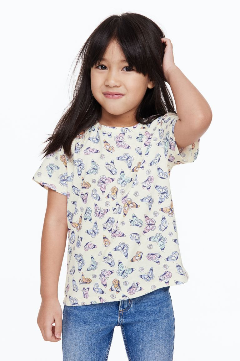 5-pack Printed Jersey Tops | H&M (US + CA)