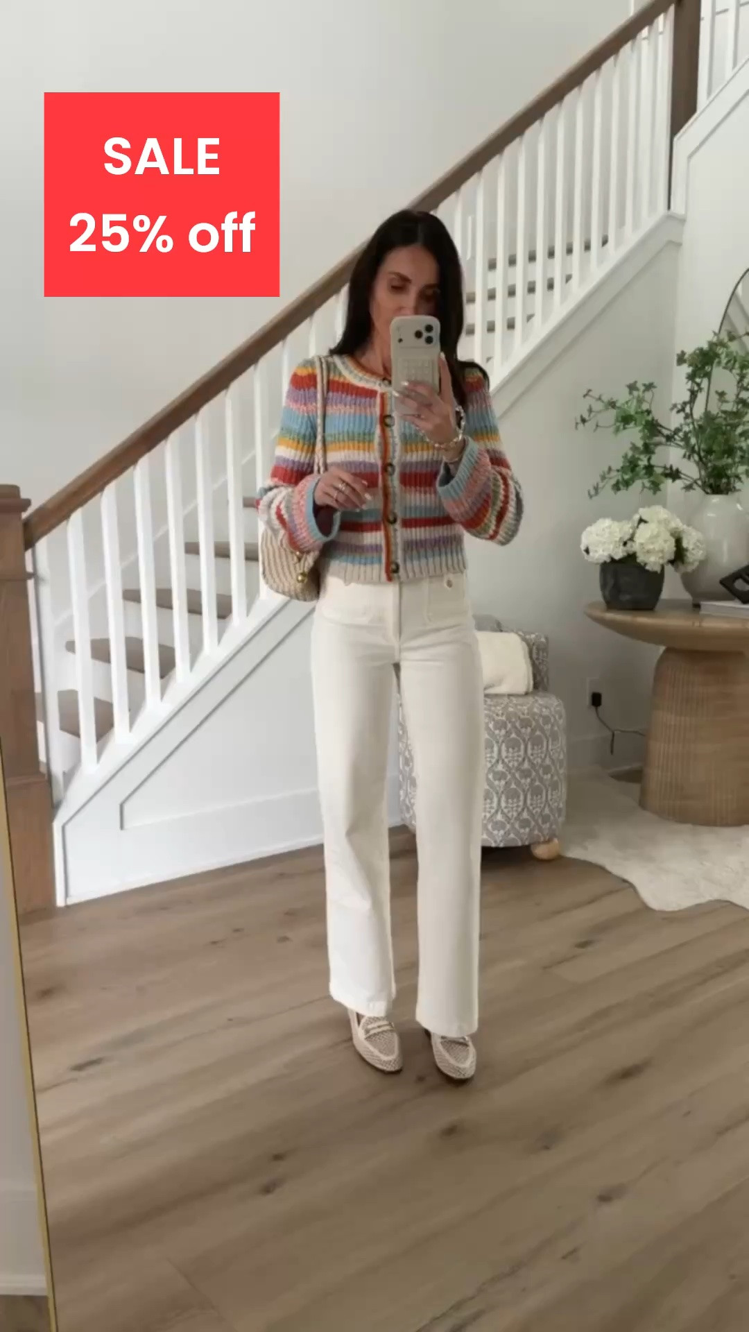 ANTHROPOLOGIE 25% off designer denim.
