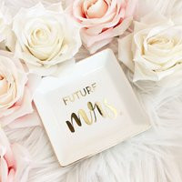 Future Mrs Ring Dish Holder Engagement Gift For Best Friend Present Bride Newly Engaged To Be | Eb31 | Etsy (US)