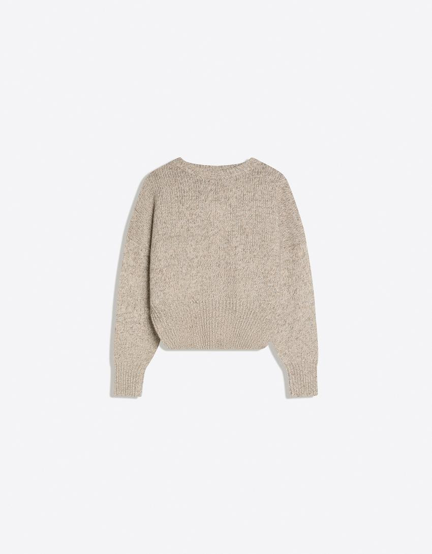 Fitted-waist jumper - Women | Bershka GB