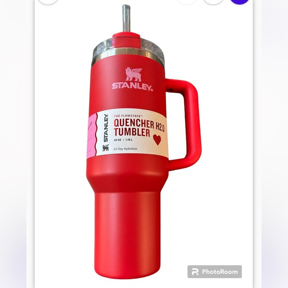 Stanley RED Valentines Day 40 oz Tumbler Target Exclusive | Poshmark