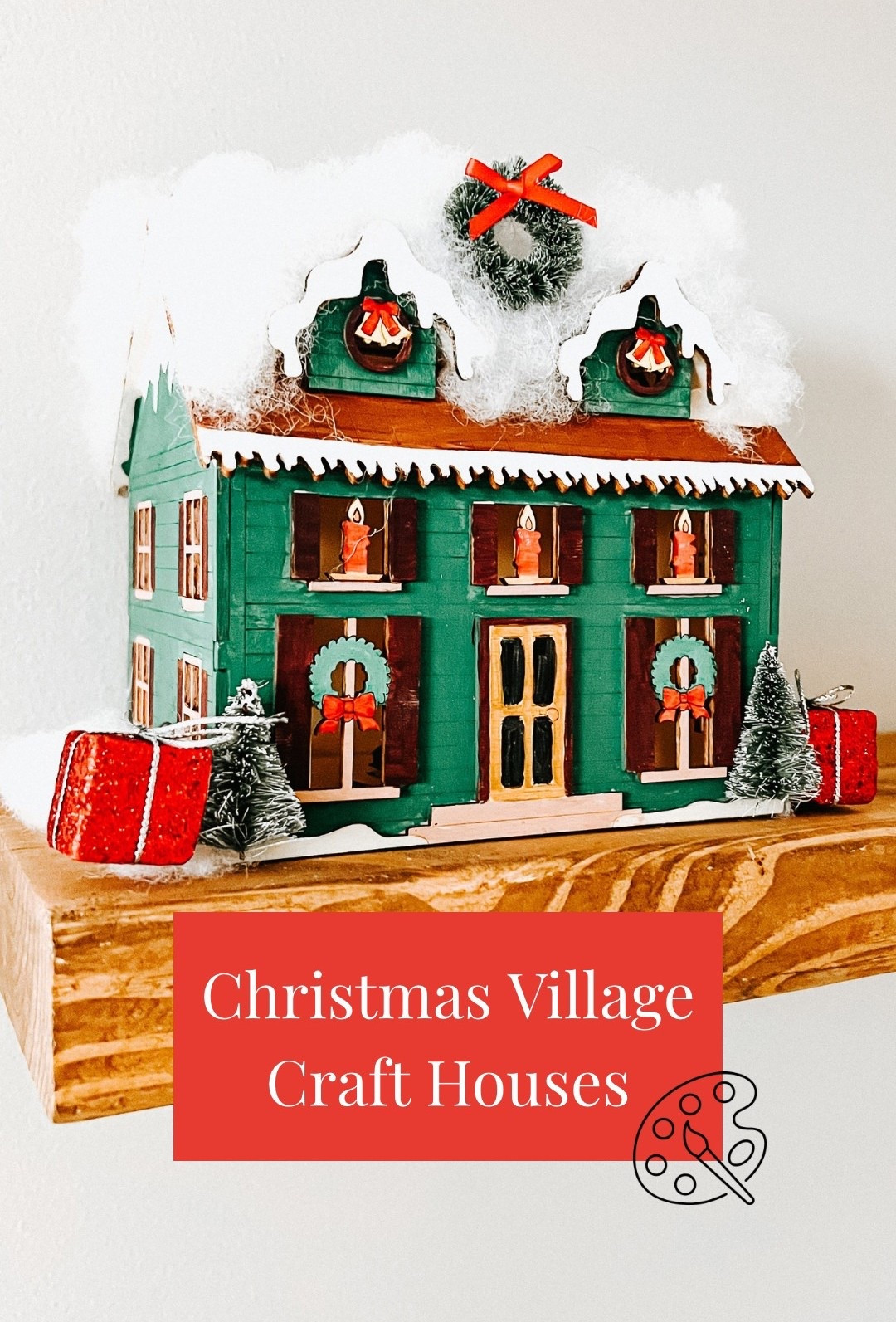 The perfect idea for a girls night or family craft night! Paintable, light up Christmas villages 🎄

#LTKHoliday #LTKGiftGuide #LTKSeasonal