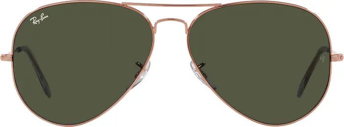 58mm Aviator Sunglasses | Nordstrom