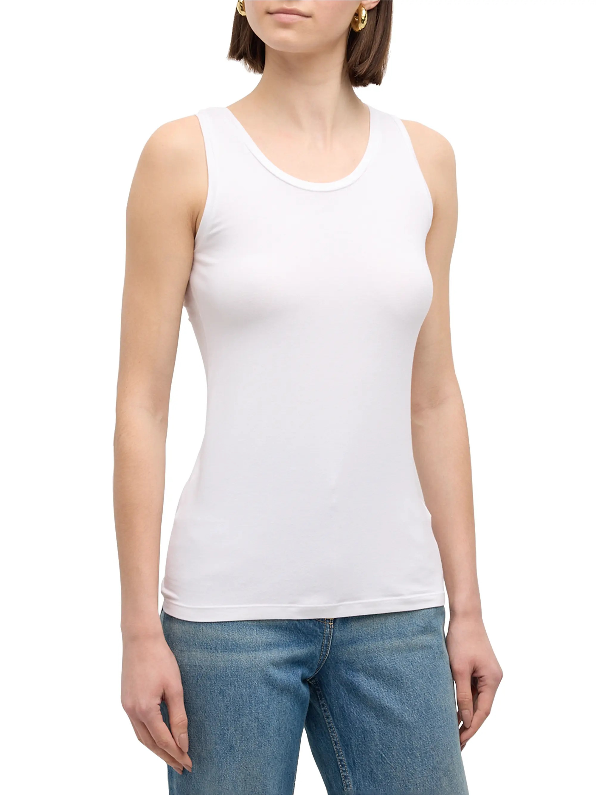 Majestic Filatures Soft Touch Scoopneck Tank | Saks Fifth Avenue | Saks Fifth Avenue