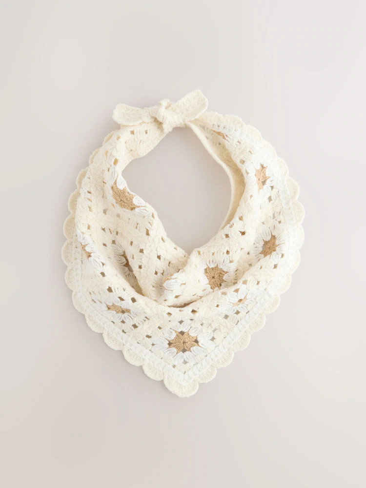 Cream Crochet Triangle Headscarf (3-16yrs) | Next US