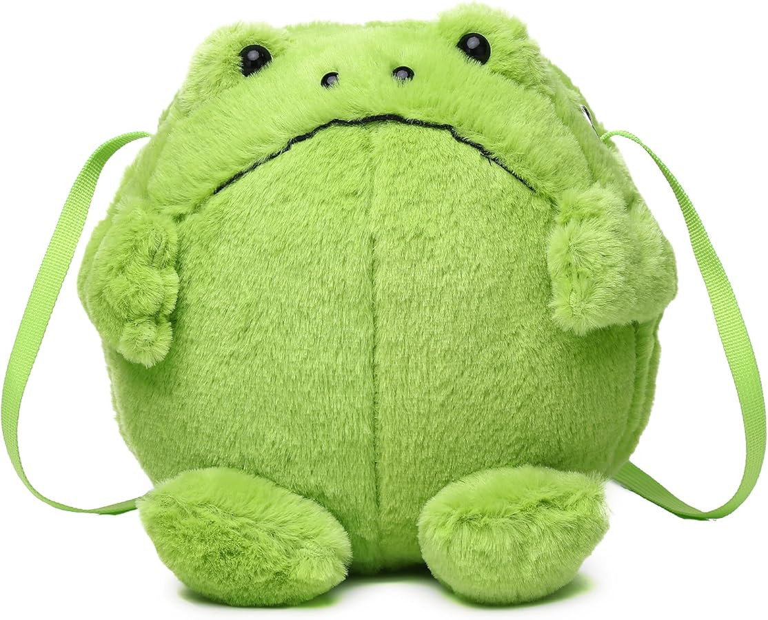 Women Plush Cloud Crossbody Purse, Kawaii Soft Shoulder Bag,Cute Cartoon Fluffy Crossbody Bag for... | Amazon (US)