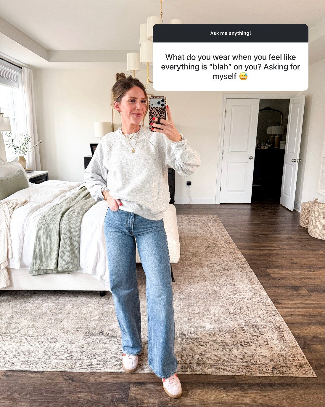 My go to “I don’t know what to wear” outfit 